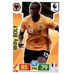 Willy Boly Wolverhampton Wanderers 348 Adrenalyn XL Premier League 2019-20