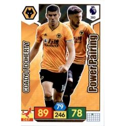 Conor Coady - Matt Doherty Wolverhampton Wanderers 360 Adrenalyn XL Premier League 2019-20