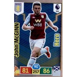 John McGinn Hero Aston Villa 364 Adrenalyn XL Premier League 2019-20