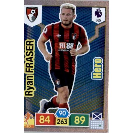 Ryan Fraser Hero AFC Bournemouth 365 Adrenalyn XL Premier League 2019-20