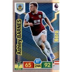 Ashley Barnes Hero Burnley 369 Adrenalyn XL Premier League 2019-20