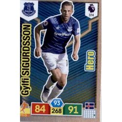 Gylfi Sigurdsson Hero Everton 374 Adrenalyn XL Premier League 2019-20