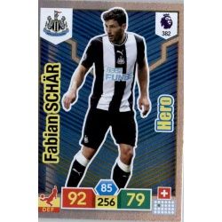 Fabian Schär Hero Newcastle United 382 Adrenalyn XL Premier League 2019-20