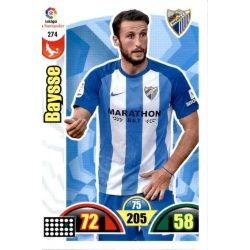 Baysse Málaga 274 Cards Básicas 2017-18