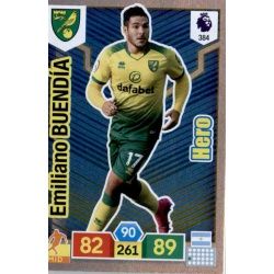 Emiliano Buendía Hero Norwich City 384 Adrenalyn XL Premier League 2019-20