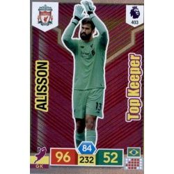 Alisson Top Keeper Liverpool 403 Adrenalyn XL Premier League 2019-20