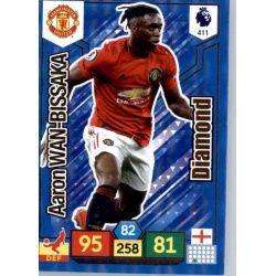 Aaron Wan-Bissaka Diamond Manchester United 411 Adrenalyn XL Premier League 2019-20