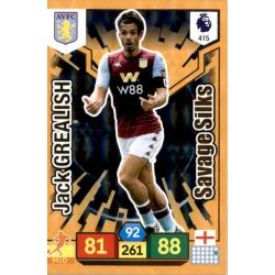 Jack Grealish Savage Skills Aston Villa 415 Adrenalyn XL Premier League 2019-20