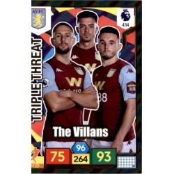 The Villans Triple Threat Aston Villa 434 Adrenalyn XL Premier League 2019-20