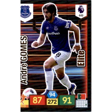 André Gomes Elite Everton 449 Adrenalyn XL Premier League 2019-20