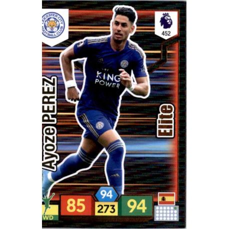 Ayoze Perez Elite Leicester City 452 Adrenalyn XL Premier League 2019-20