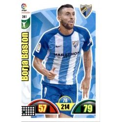 Borja Bastón Málaga 281 Cards Básicas 2017-18