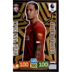 Virgil van Dijk Golden Baller Liverpool 463 Adrenalyn XL Premier League 2019-20