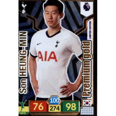 Son Heung-Min Limited Edition Tottenham Hotspur Adrenalyn XL Premier League 2019-20