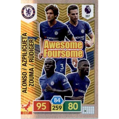 Chelsea Awesome Foursome 397 Adrenalyn XL Premier League 2019-20