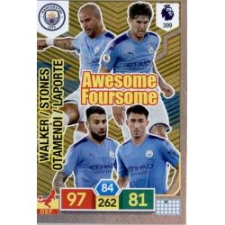 Manchester City Awesome Foursome 399 Adrenalyn XL Premier League 2019-20