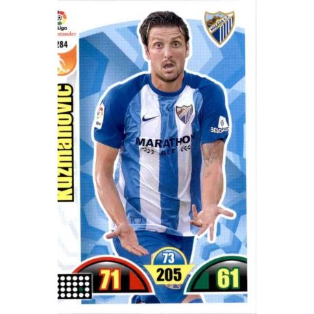 Kuzmanovic Málaga 284 Cards Básicas 2017-18