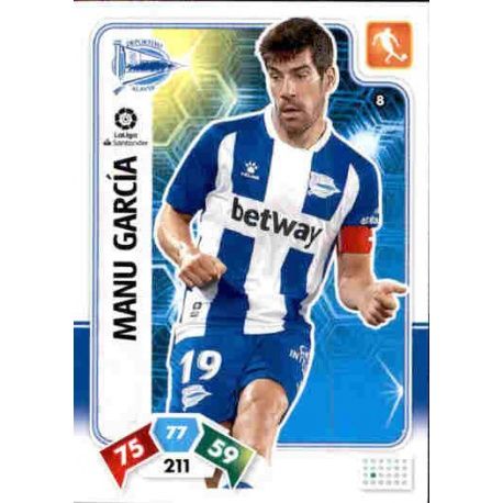 Manu García Alavés 8 Adrenalyn XL Liga Santader 2019-20