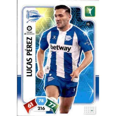 Lucas Pérez Alavés 15 Adrenalyn XL Liga Santader 2019-20