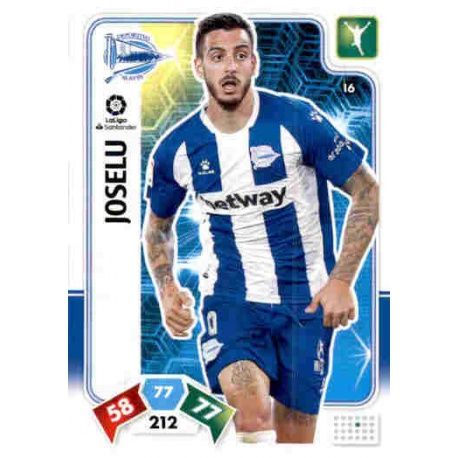 Joselu Alavés 16 Adrenalyn XL Liga Santader 2019-20