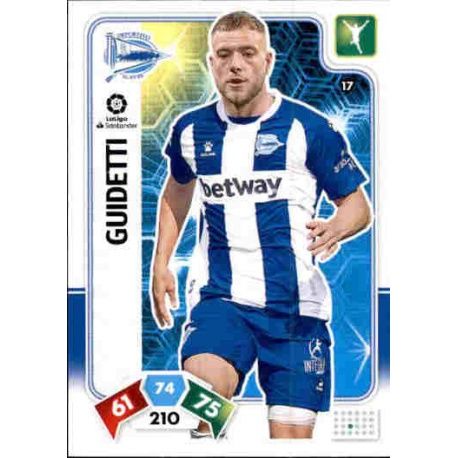 John Guidetti Alavés 17 Adrenalyn XL Liga Santader 2019-20