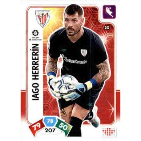 Iago Herrerín Athletic Club 20 Adrenalyn XL Liga Santader 2019-20