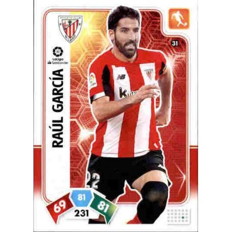 Raúl García Athletic Club 31 Adrenalyn XL Liga Santader 2019-20