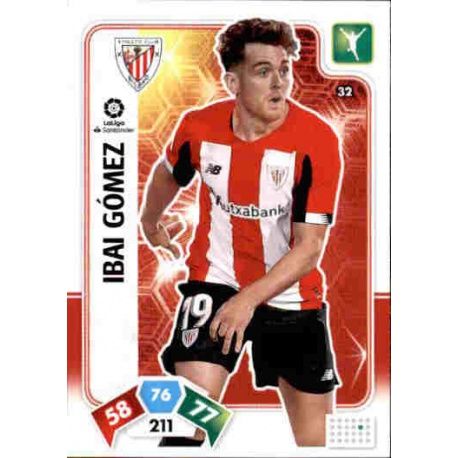 Ibai Gómez Athletic Club 32 Adrenalyn XL Liga Santader 2019-20