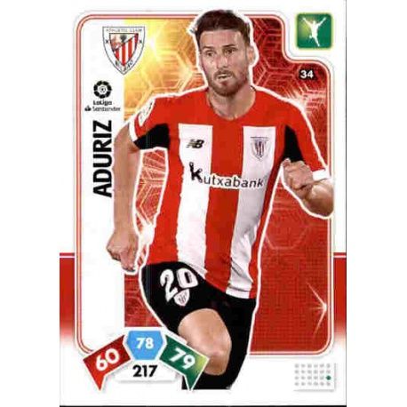 Aritz Aduriz Athletic Club 34 Adrenalyn XL Liga Santader 2019-20
