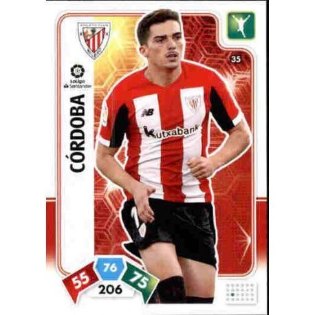 Iñigo Córdoba Athletic Club 35 Adrenalyn XL Liga Santader 2019-20