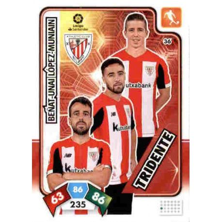 Tridente Athletic Club 36 Adrenalyn XL Liga Santader 2019-20