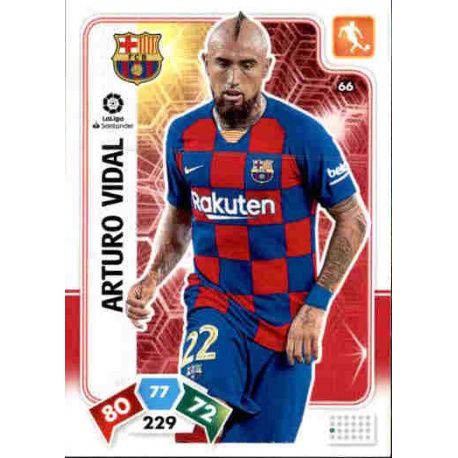 Arturo Vidal Barcelona 66 Adrenalyn XL Liga Santader 2019-20