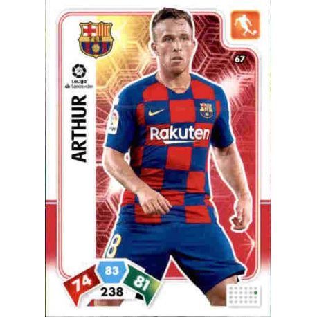 Arthur Barcelona 67 Adrenalyn XL Liga Santader 2019-20