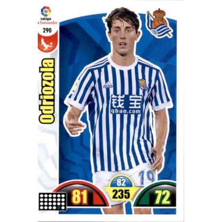 Odriozola Real Sociedad 290 Cards Básicas 2017-18