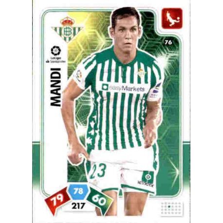 Aïssa Mandi Real Betis 76 Adrenalyn XL Liga Santader 2019-20