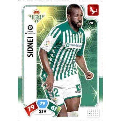 Sidnei Real Betis 78 Adrenalyn XL Liga Santader 2019-20