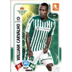 William Carvalho Real Betis 80 Adrenalyn XL Liga Santader 2019-20