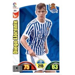 Diego Llorente Real Sociedad 291 Cards Básicas 2017-18