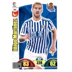 Íñigo Martínez Real Sociedad 292 Cards Básicas 2017-18