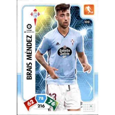 Brais Méndez Celta 102 Adrenalyn XL Liga Santader 2019-20