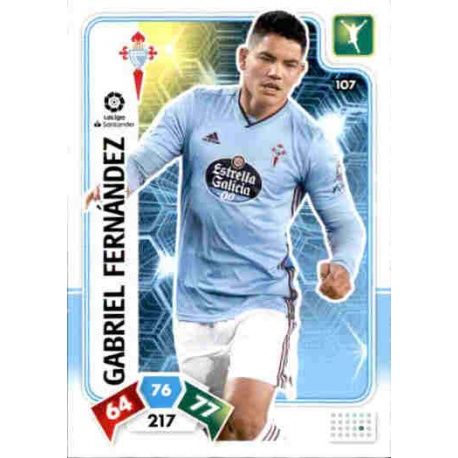 Gabriel Fernández Celta 107 Adrenalyn XL Liga Santader 2019-20