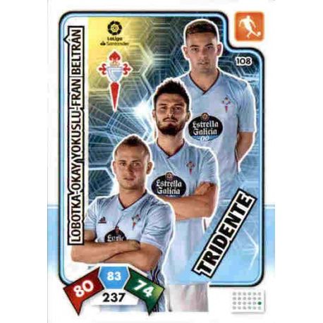 Tridente Celta 108 Adrenalyn XL Liga Santader 2019-20