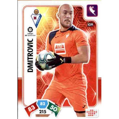 Marko Dmitrović Eibar 109 Adrenalyn XL Liga Santader 2019-20