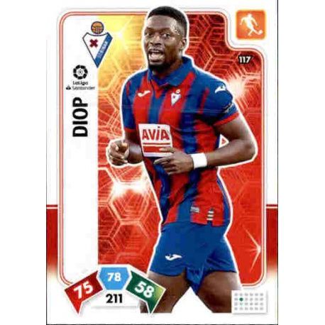 Pape Diop Eibar 117 Adrenalyn XL Liga Santader 2019-20