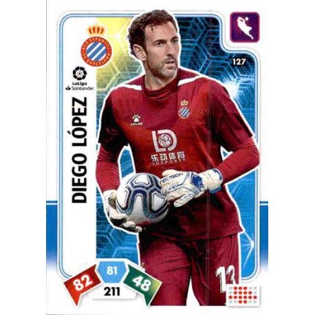 Diego López Espanyol 127 Adrenalyn XL Liga Santader 2019-20