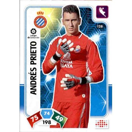 Andrés Prieto Espanyol 128 Adrenalyn XL Liga Santader 2019-20