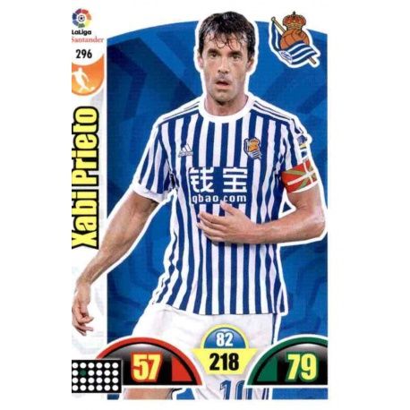 Xabi prieto Real Sociedad 296 Cards Básicas 2017-18