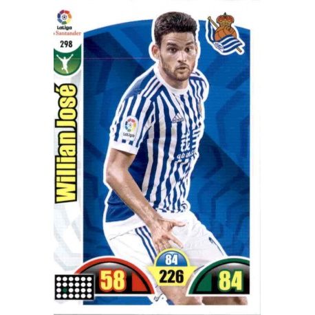 Willian José Real Sociedad 298 Cards Básicas 2017-18