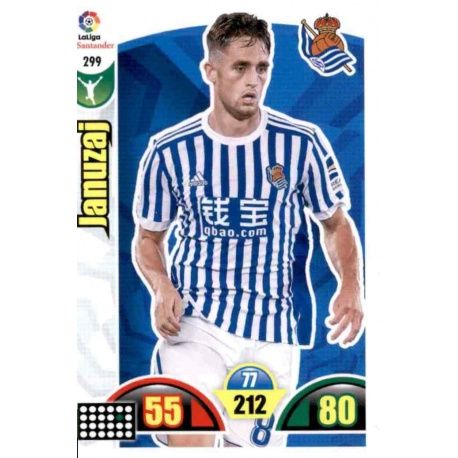 Januzaj Real Sociedad 299 Cards Básicas 2017-18