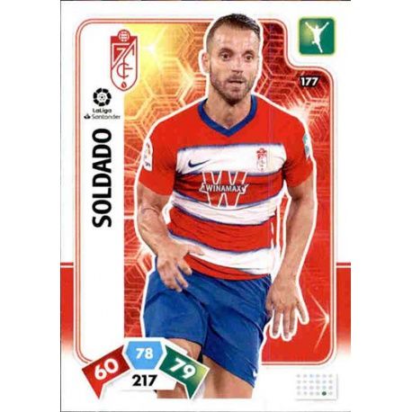 Roberto Soldado Granada 177 Adrenalyn XL Liga Santader 2019-20